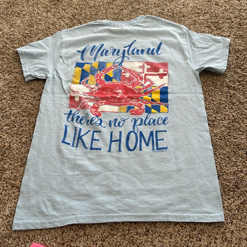 “Maryland there’s no place like home” S SS Tee